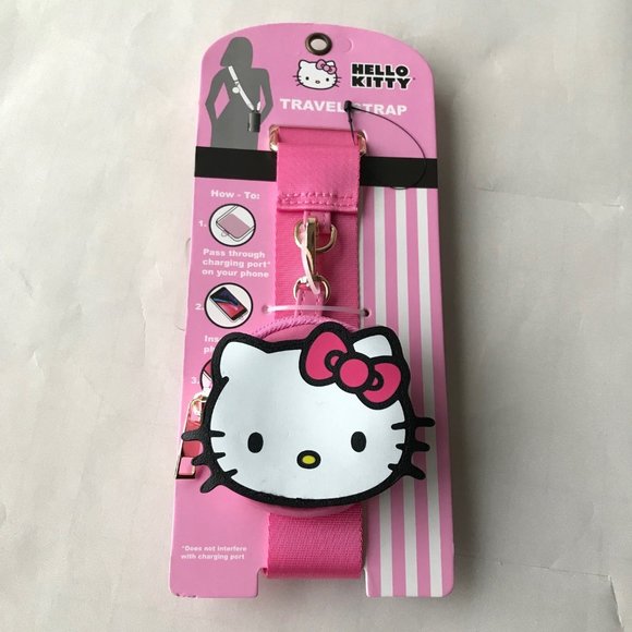 Hello Kitty Travel Strap  Compatible with any mobile device , Coin Purse - Picture 1 of 5